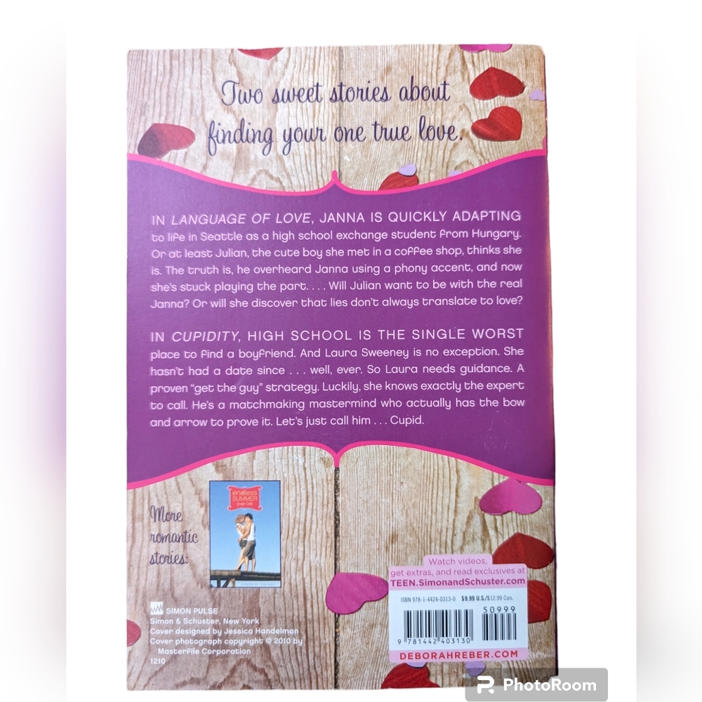 Love Love Love Language of Love Cupidity by Deborah Reber Paperback Book - Picture 2 of 3